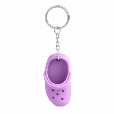 Mini Croc key rings - Purple