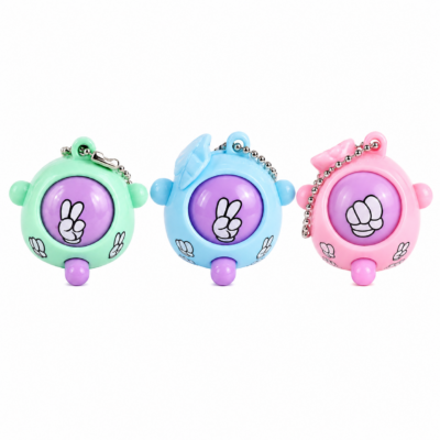 Rock Paper Scissors Keychain Fidget Toy