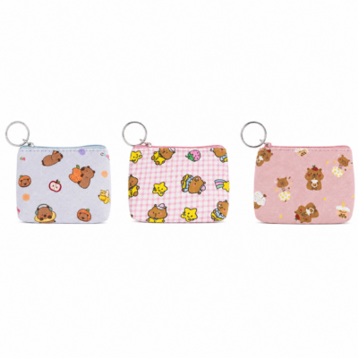 Cute Bear Coin Purse Keyring