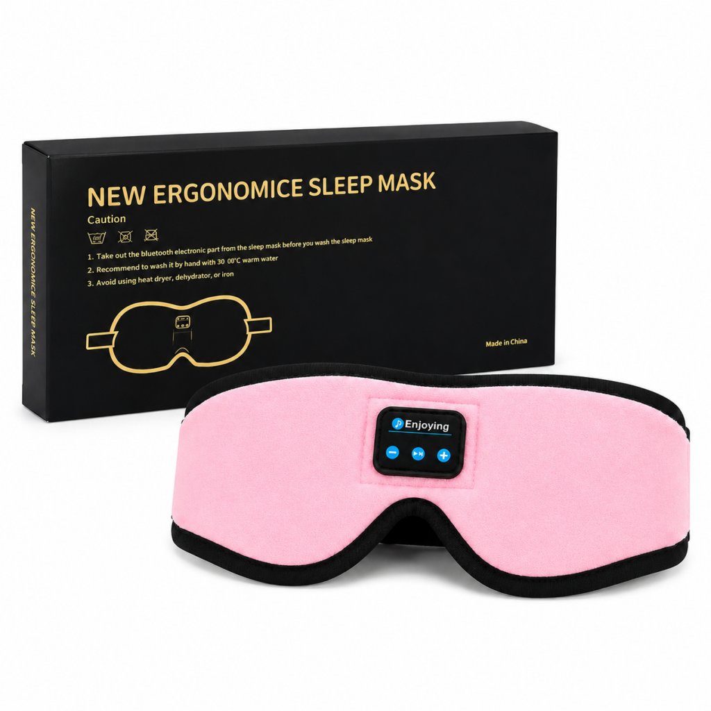Wholesale Wireless Bluetooth Sleep Mask with Gift Box – Pack of 10 - Clearance & Deals | The Box Shop UK