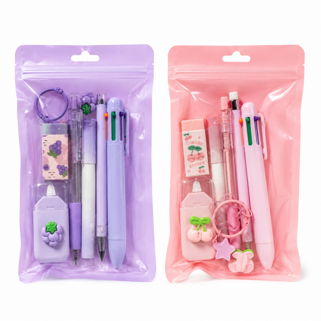 Wholesale Stationery Gift Pack Bundle – 9 Pack-2 Assorted Colours - Clearance & Deals | The Box Shop UK