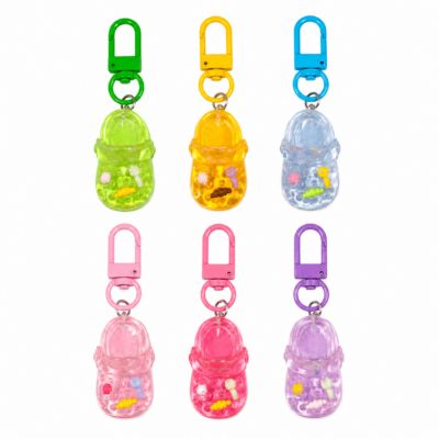 Jelly croc keyring