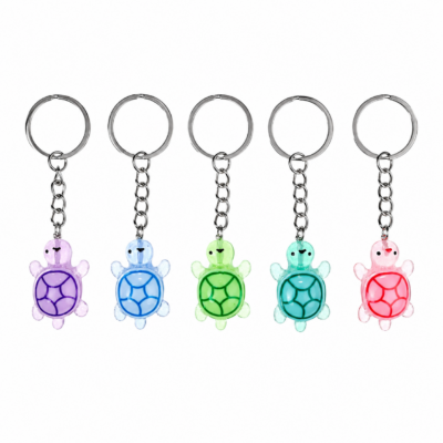 Cute Turtle Keyring Charm