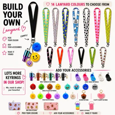build your own lanyards kit and deliver to you