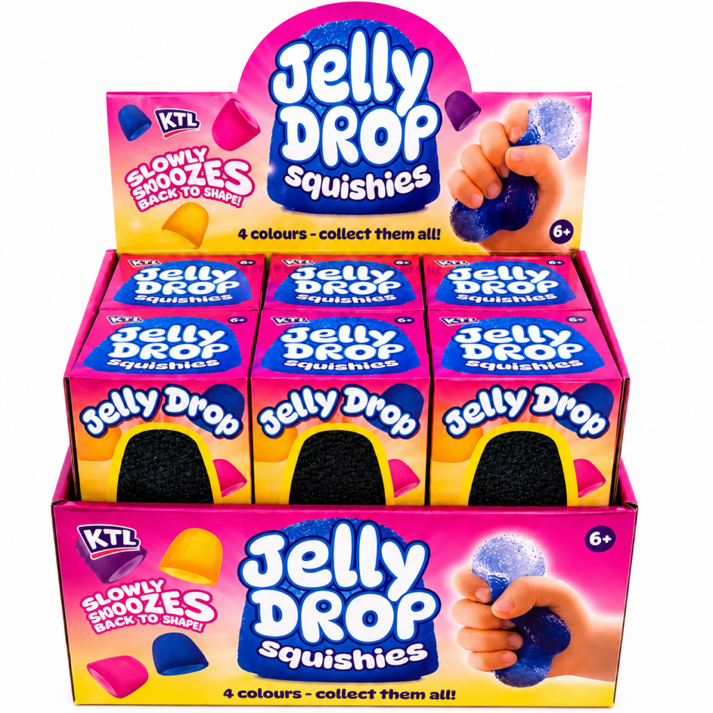 Wholesale Jelly Drop Squishies – 12 in a Box - Fidget Toys & Squishies | The Box Shop UK