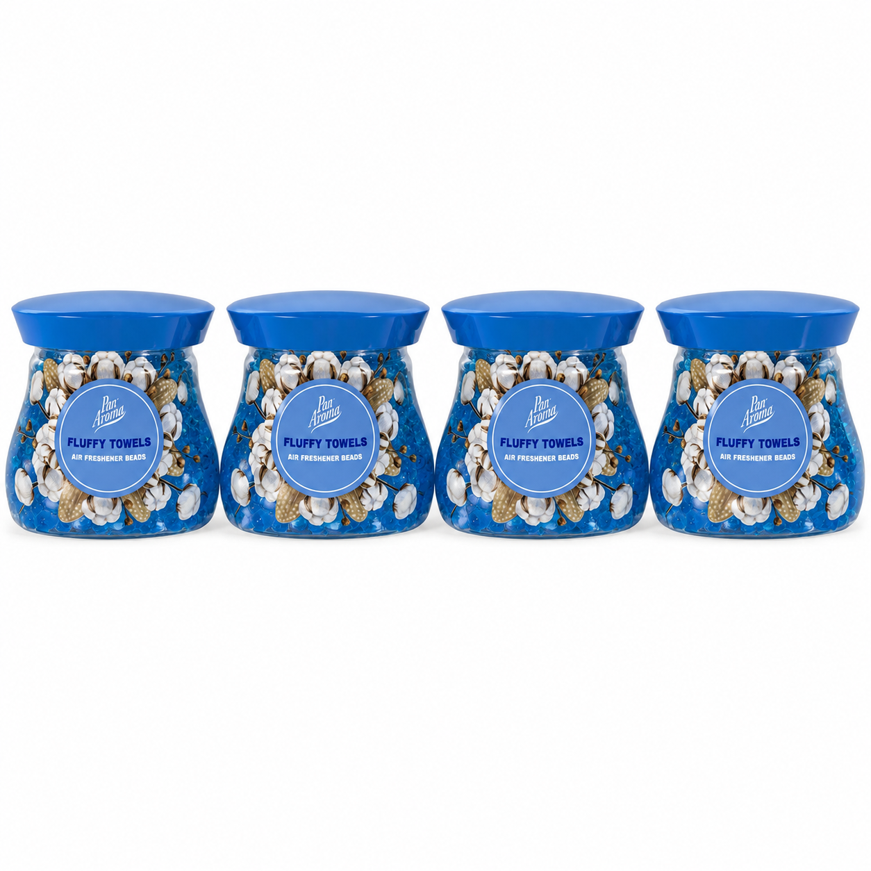 Wholesale Pan Aroma Fluffy Towels Air Freshener Beads – Pack of 8 Scented Gel Air Fresheners - Home & Living | The Box Shop UK
