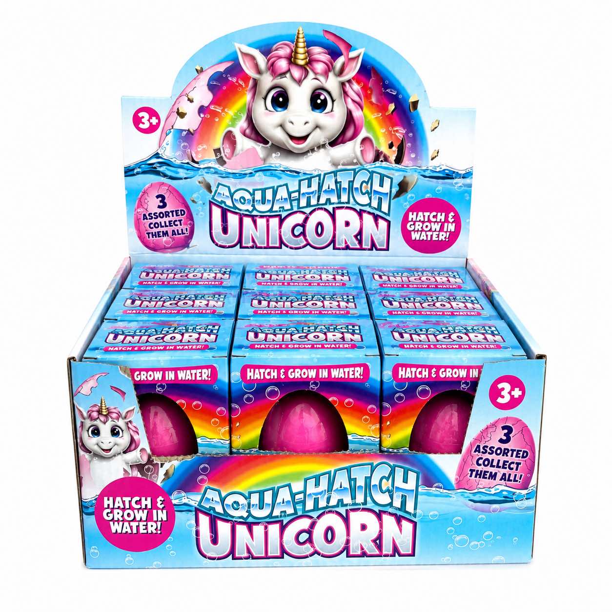 Wholesale Aqua Hatch Unicorn – 12 in a Box - Fidget Toys & Squishies | The Box Shop UK