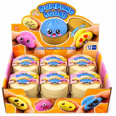 Dumpling Squad Squishy Toys – 12PCS Wholesale Pack