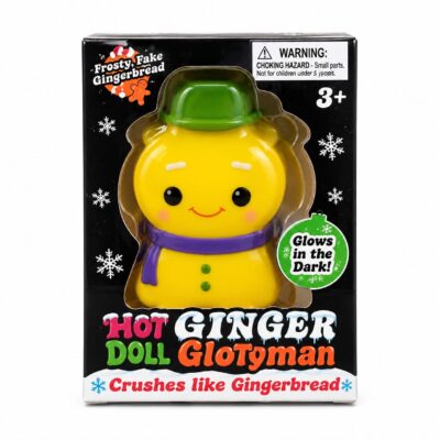 Polar Glow Gingerbread Glowman   (pack of 12)